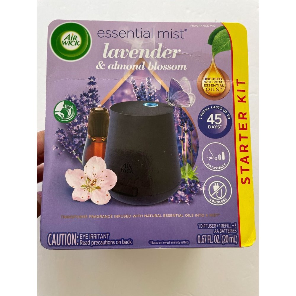 NIB- Air Wick Lavender Essential Mist Diffuser Starter Kit